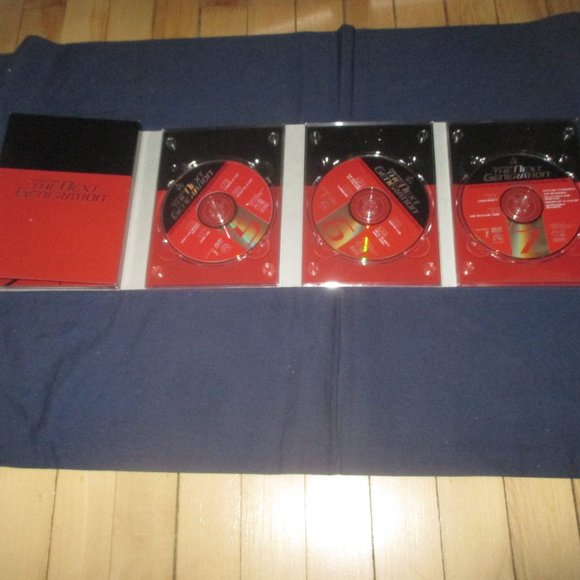 Star Trek The Next Generation: The Complete First Season (DVD, 2002, 7-Disc Set) - Picture 10 of 12